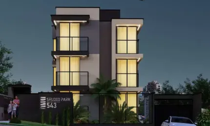 Apartamento para venda em curitiba, guabirotuba, 1 dormitório, 1 banheiro