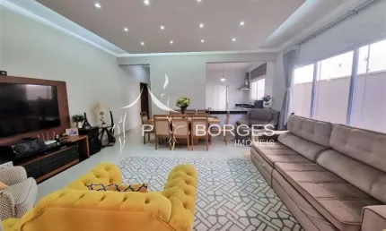 Casa em condomínio fechado com 3 quartos à venda na Estrada Municipal PLN-360, 381, Terras do Cancioneiro, Paulínia, 390 m2 por R$ 1.520.000