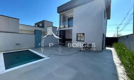 Casa em condomínio fechado com 3 quartos à venda na Avenida Luiz Greco, 600, São Bento, Paulínia, 200 m2 por R$ 1.280.000
