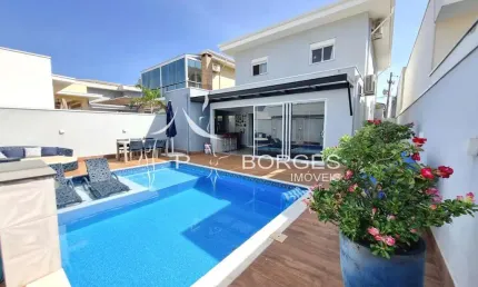 Casa em condomínio fechado com 3 quartos à venda na Estrada Municipal PLN-360, 381, Reserva Real, Paulínia, 300 m2 por R$ 1.980.000