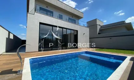 Casa em condomínio fechado com 3 quartos à venda na Rua Sebastião Cardoso, 168, Parque Brasil 500, Paulínia, 330 m2 por R$ 2.550.000