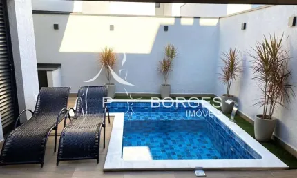 Casa em condomínio fechado com 3 quartos à venda na Avenida Luiz Greco, 600, São Bento, Paulínia, 200 m2 por R$ 1.150.000