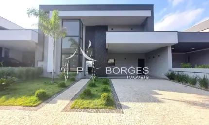 Casa em condomínio fechado com 3 quartos à venda na Rua Majorelle, 548, Parque Brasil 500, Paulínia, 186 m2 por R$ 1.630.000