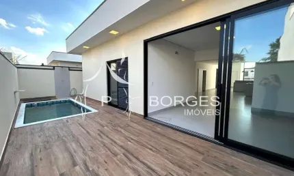 Casa em condomínio fechado com 3 quartos à venda na Rua Majorelle, 548, Parque Brasil 500, Paulínia, 200 m2 por R$ 1.570.000