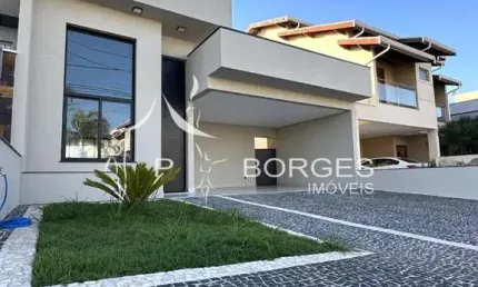 Casa em condomínio fechado com 3 quartos à venda na Avenida Fausto Pietrobom, 580, Jardim Planalto, Paulínia, 186 m2 por R$ 1.280.000