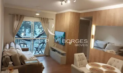 Apartamento com 3 quartos à venda na rua ositha sigrist pongeluppi, 158, morumbi, paulínia, 70 m2 por r$ 565.000