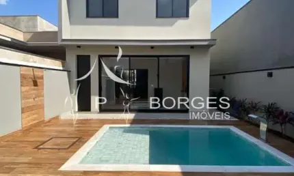 Casa em condomínio fechado com 3 quartos à venda na Avenida Luiz Greco, 600, São Bento, Paulínia, 174 m2 por R$ 1.465.000