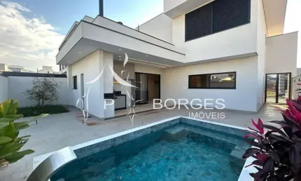 Casa em condomínio fechado com 3 quartos à venda na Rua Majorelle, 548, Parque Brasil 500, Paulínia, 250 m2 por R$ 2.290.000