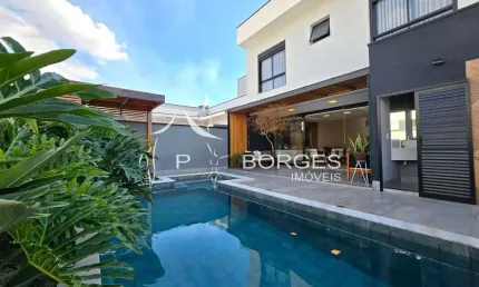 Casa em condomínio fechado com 3 quartos à venda na Estrada Municipal PLN-360, 381, Reserva Real, Paulínia, 279 m2 por R$ 2.400.000