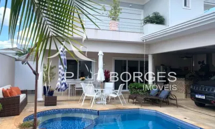 Casa em condomínio fechado com 4 quartos à venda na av pres juscelino kubitschek de oliveira, 901, jardim flamboyant, paulínia, 427 m2 por r$ 3.490.000