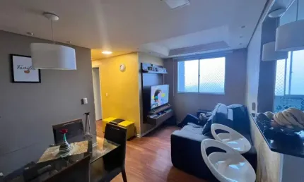 Apartamento 47m² à venda - 2 dormitórios -  Parque São Vicente - Mauá - SP