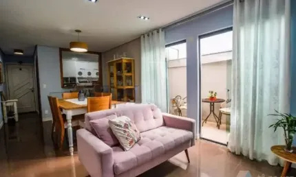 Apartamento 90m² á venda - 3 dormitórios -  Vila Assunção - Santo André - SP