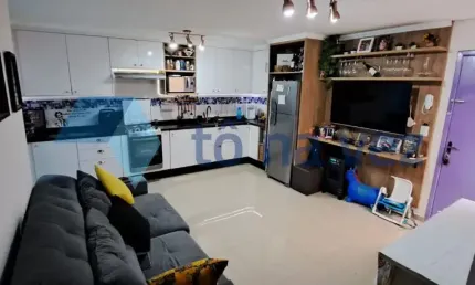 Apartamento à venda com 45m² - 2 dormitórios -  vila alto de santo andré – santo andré