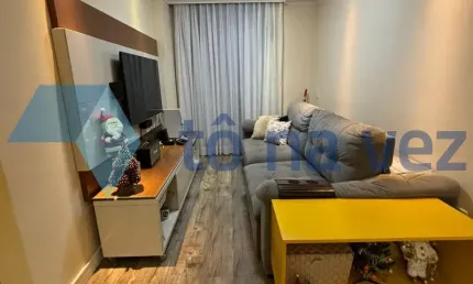 Apartamento 84m² à venda com varanda gourmet - 3 dormitórios -  vila valparaíso - santo andré - sp