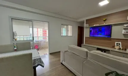 Apartamento à venda no parque industrial com 2 quartos (suíte) e 70 metros.