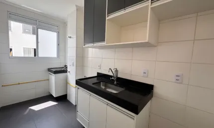 Apartamento para alugar no jardim das industrias com 2 quartos e 48 metros.