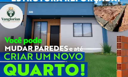 Casa á venda Fazenda Rio Grande com Garagem, 2 quartos que pode ampliar para 3,  126m² total