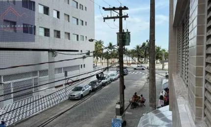 Aviação - prédio frente praia - vista mar - elevador - 1 dormitório