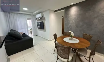 Boqueirão | vista mar - apto 2 dorms (1 suite) - elevador - lazer completo