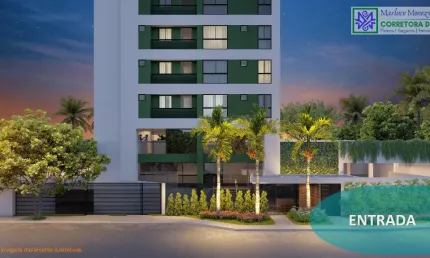 Apartamento NOVO com 54m², Frente Mar – Beiramar Prince