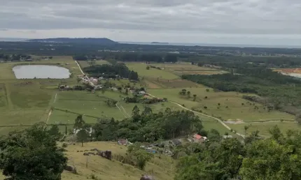 Sítio a 2 km do pedagio da pinheira - palhoça sc - contrato de compra e venda de 50 anos.