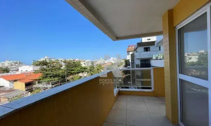 Apartamento com 2 dormitórios à venda, 100 m² por r$ 580.000 - braga - cabo frio/rj