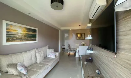 Apartamento com 2 dormitórios à venda, 92 m² por r$ 600.000,00 - braga - cabo frio/rj