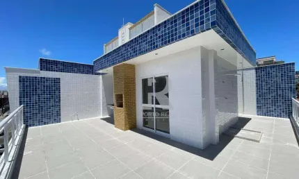 Cobertura com 1 dormitório à venda, 94 m² por r$ 590.000 - braga - cabo frio/rj