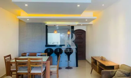Apartamento com 3 dormitórios à venda, 97 m² por r$ 950.000,00 - praia do forte - cabo frio/rj