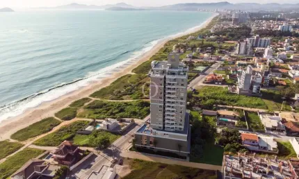 Apartamento pronto para morar frente mar em Balneário Piçarras com lazer completo.