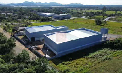 Galpão Industrial em Araquari/SC para Investimento.