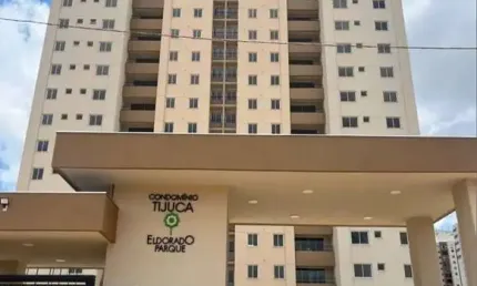 Apartamento 3/4 para alugar no condomínio tijuca – eldorado parque, goiânia
