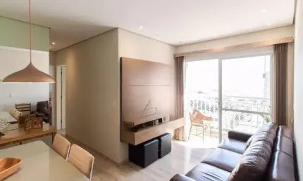 Apartamento à venda em São Paulo-SP, Vila Maria Alta: 2 quartos, 2 salas, 1 banheiro, 1 vaga, 49m²