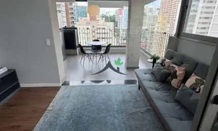 Apartamento com 1 quarto à venda na Rua Melo Alves, 268, Cerqueira César, São Paulo, 46 m2 por R$ 1.520.000