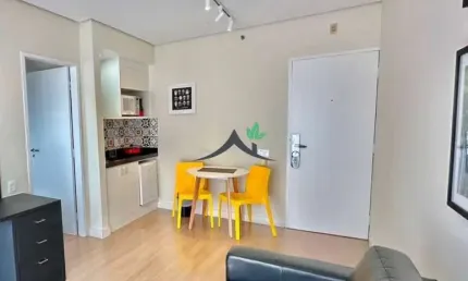Apartamento com 1 quarto para alugar na Alameda dos Anapurus, 1661, Indianópolis, São Paulo, 35 m2 por R$ 2.700