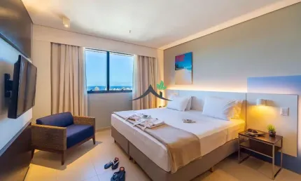 Flat com 1 quarto à venda na Avenida Tancredo Neves, 2227, Caminho das Árvores, Salvador, 35 m2 por R$ 270.000