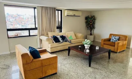 Apartamento com 4 quartos para alugar na Rua Conselheiro Corrêa de Menezes, 286, Horto Florestal, Salvador, 253 m2 por R$ 7.250