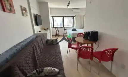Flat com 1 quarto à venda na Avenida Princesa Isabel, 526, Barra, Salvador, 30 m2 por R$ 329.000