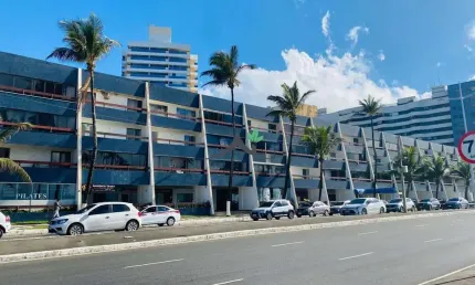 Apartamento com 1 quarto à venda na avenida octávio mangabeira, 3471, armação, salvador, 73 m2 por r$ 279.000