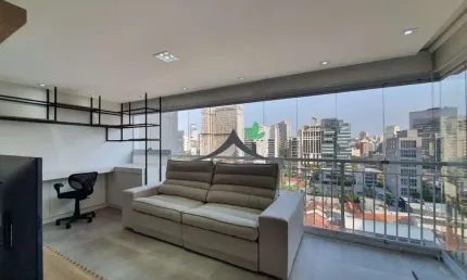 Apartamento com 1 quarto à venda na Avenida Presidente Juscelino Kubitschek, 1545, Vila Nova Conceição, São Paulo, 58 m2 por R$ 1.484.000
