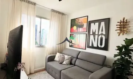 Apartamento com 1 quarto para alugar na alameda dos maracatins, 1011, indianópolis, são paulo, 55 m2 por r$ 5.236