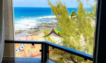 Apartamento com 1 quarto para alugar na avenida oceânica, 3001, ondina, salvador, 50 m2 por r$ 3.620