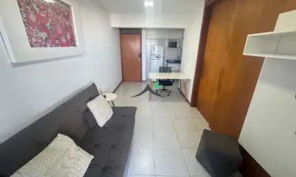 Apartamento com 1 quarto para alugar na avenida tancredo neves, 2227, caminho das árvores, salvador, 48 m2 por r$ 3.850