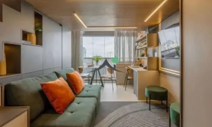 Apartamento com 1 quarto à venda na alameda dos arapanés, 195, moema, são paulo, 27 m2 por r$ 790.000