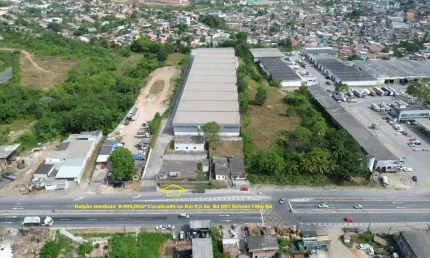 Barracão / Galpão / Depósito para alugar na km 0,5 da Ba 093, Santa Rosa, Simões Filho por R$ 145.000