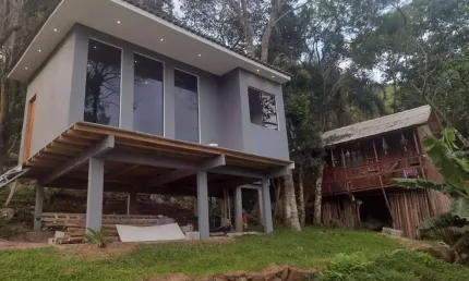 Casa com 2 quartos à venda na Servidão Niberto Borges, sem  num, Pântano do Sul, Florianópolis, 80 m2 por R$ 413.000
