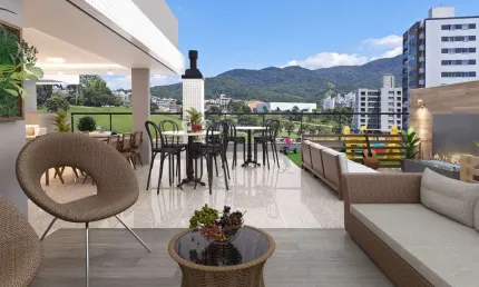Apartamento 02 dormitórios com 01 sacada 104 até 604 vista para pedra branca