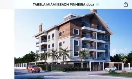 Apartamento 2 dormitórios sendo 1 suíte Praia Pinheira