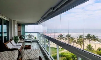 Apartamento com 4 dormitórios à venda, 257 m² por r$ 10.000.000,00 - riviera módulo 6 - bertioga/sp