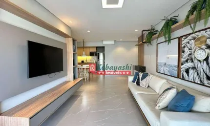 Apartamento com 3 dormitórios à venda, 95 m² por R$ 3.100.000,00 - Riviera Módulo 8 - Bertioga/SP